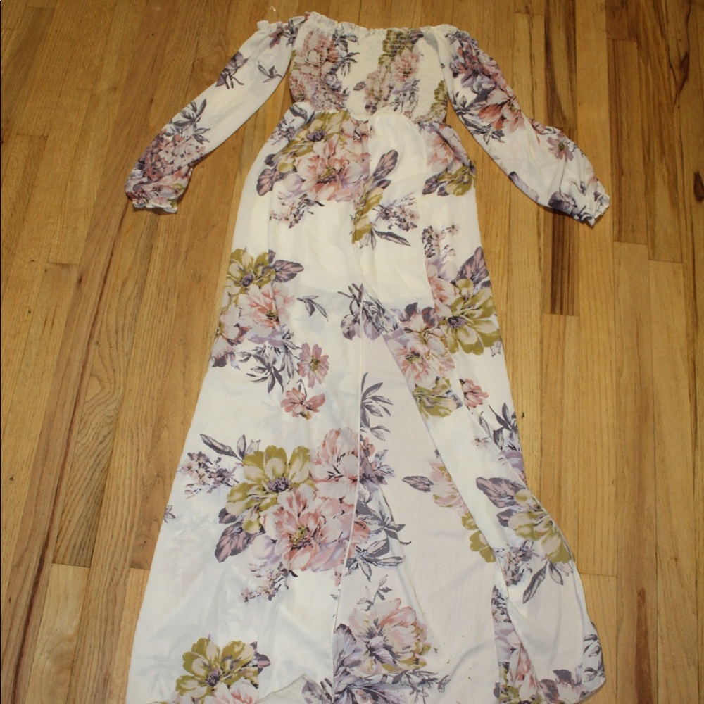 Floral maxi dress
